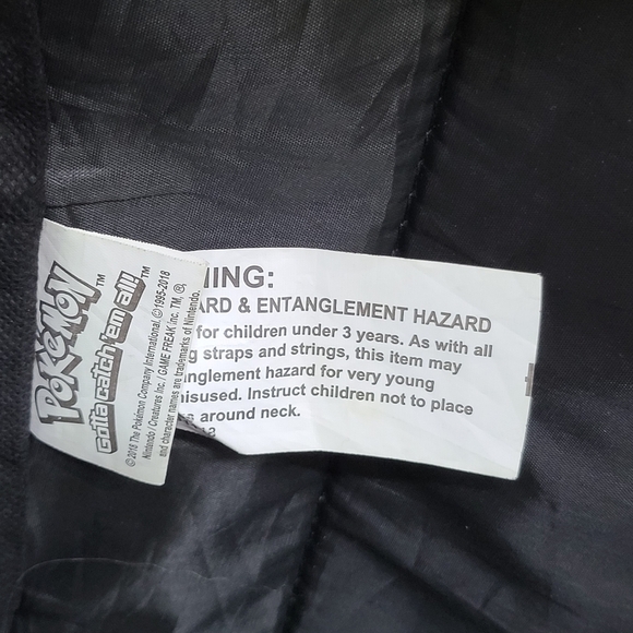 Pokemon All-Over Print Backpack 16" Canvas w/ Lower Pocket + 2 Side Pockets - Picture 14 of 16